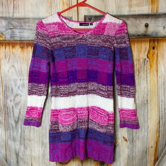 Misunderstood Long Sleeve Sweater Dress - Picture 1 of 5